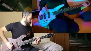 Normandie - Overdrive (Guitar + Bass Cover) feat. @Lunaryell