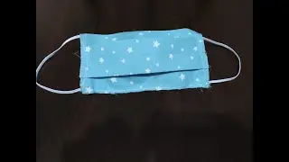 Make Fabric Face Mask at home | DIY Face Mask No Sewing Machine | Easy Face Mask Pattern