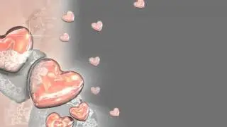 Футаж Сердечки с альфа каналом