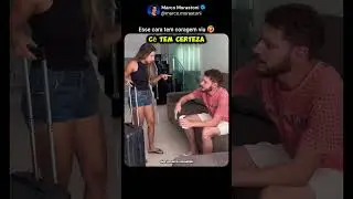You have to have courage to do this 🤣 