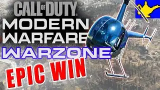 Call Of Duty Warzone Helicopter Bomb Victory - Percision Airstrike