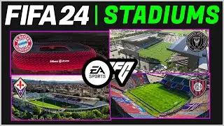 FIFA 24 NEWS (EA SPORTS FC) - 12 NEW CONFIRMED STADIUMS