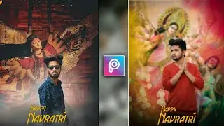 Navratri & Durga Puja Spicial Photo Editing 🔥|| PicsArt Photo Editing || BDROCK EDITZ