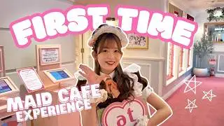 First Time Visit at a Japanese Maid Cafe | at-home cafe