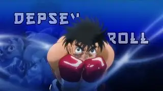 Primer aparición del dempsey roll [ hajime no ippo HD ]