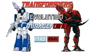 MIRAGE/DINO: Evolution in Cartoons, Movies and Video Games (1984-2021) | Transformers