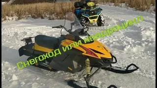 Снегоход или квадроцикл зимой | КВАДРОДВОР