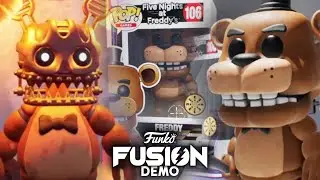 JUGANDO COMO FREDDY FAZBEAR en la DEMO de FUNKO FUSION