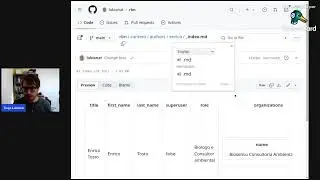 Adicionando um evento no framework HUGO para a RBN (como colaborador)