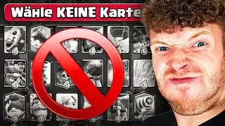 😱🤯KEINE KARTE WÄHLEN, BIS ES ESKALIERT... (neuer Rekord?) | Clash Royale Deutsch