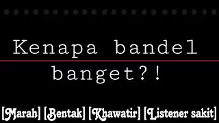 Marahin kamu | ASMR Cewek | [Marah] [Khawatir] [Listener sakit] [F4A]