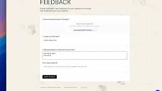 Synthetic Feedback by Usercall