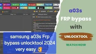 samsung a03s frp bypass unlock tool -SM-A037F/SM-A037MSamsung A03s FRP Android 11 Unlock One Click 🥰