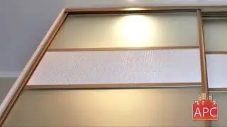 Шкаф купе белый матовый