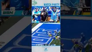 The crew went CRAZY after David Montgomery called game for the Detroit Lions 🔥🔥🔥