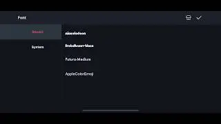 How to get font on kinemaster [NOT MADE FOR KIDS]