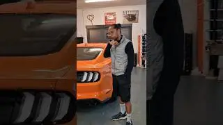 ASMR SOUNDS of a brand new Mustang GT 5.0. #automobile #cars #shorts #viral #ford #asmr #youtube