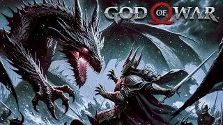 Sauron Destroys A Dragon - God of War Lord of the Rings Mod (LOTR The Dark Lord Gameplay)
