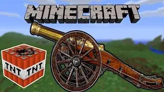 Tnt пушка в Майнкрафт. БЕЗ МОДОВ.