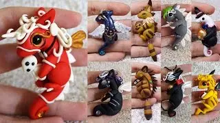 Studio Ghibli Inspired Dragons Collection | Polymer Clay & Resin Creations Update