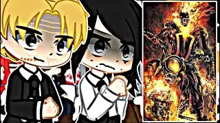 Chainsaw Man React to Ghost Rider || Tiktok || Gacha react