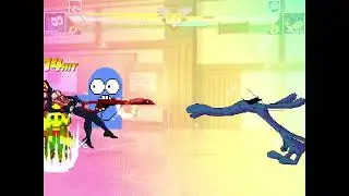 Mugen Request: Aardvark & Super Better Mario vs Ryuko Matoi & Bloo