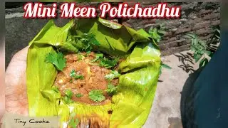 Miniature Meen Polichadhu | Banana leaf  Fish Pollichadhu | Miniature Cooking | Tiny Cookz #20