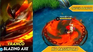 Script Skin Franco Epic Blazing Axe Full Effect No Password Patch Aamon