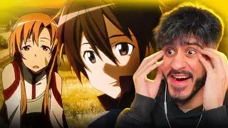 KIRITO GUARDS ASUNA! | Sword Art Online Episode 5 REACTION