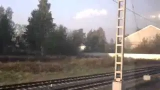 Владимирская область из окна электропоезда / Vladimir region from the train window