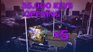 Massive 35,000 Black Market Keys Opening | War Robots