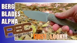 Berg Blades Alpha Fixed Blade Knife | @bergblades8831