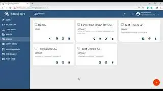 how to create a device on thingsboard