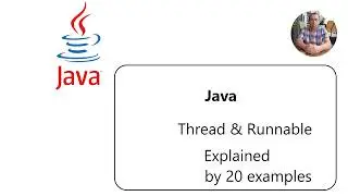 Java Threads - Creating, starting and stopping threads in Java