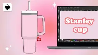 Create Stanley cup using Inkscape | PNG | Digital product idea to make money online