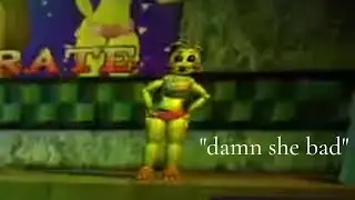 trying to rizz a chicken in fnaf 2