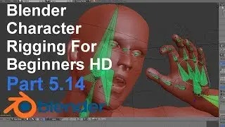 Blender Character Rigging Tutorial 63/125 | Riven Phoenix
