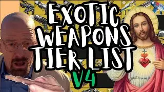 EXOTIC WEAPONS TIER LIST V4 [PVE] DESTINY 2 LIGHTFALL (Season of The Wish)