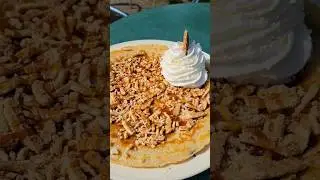 Stroopwafel Dutch Pancake #pancake #dutch  #breakfast #thenetherlands #ZaanseSchans #food #dessert