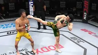 UFC 4 | Bruce Lee vs. Hana Haruna (Hot Asian Model) - REMATCH (EA Sports UFC 4)