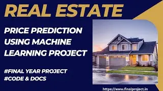 Real Estate Price Prediction Using Machine Learning Project #machinelearningproject #realestate