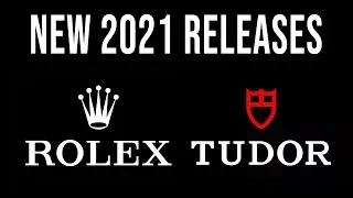 New 2021 Rolex and Tudor Watch Model Releases