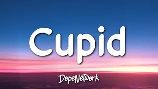 FIFTY FIFTY - Cupid (sped up) Twin Version (Lyrics)