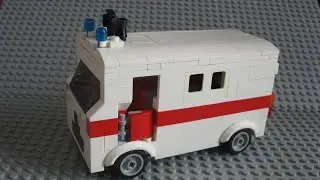 Как собрать из лего скорую помощь УАЗ