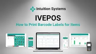 How to Print Barcode Labels for Items in IVEPOS Point of Sale