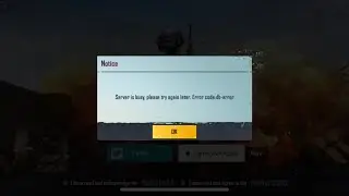Fixed: BGMI Login Failed: DB error😬😬😬