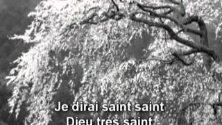 Dieu est Saint (Holy, Holy) - Paroles (lyrics)