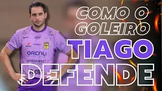 ✅ Aprenda como o Goleiro Tiago faz as defesas no futsal #gk #goalkeeper