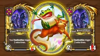 It's Raining Frogs! | Hearthstone Battlegrounds