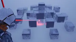 Giant AI Spider Made From Autonomous Detachable Sub-Units -- Unreal Engine